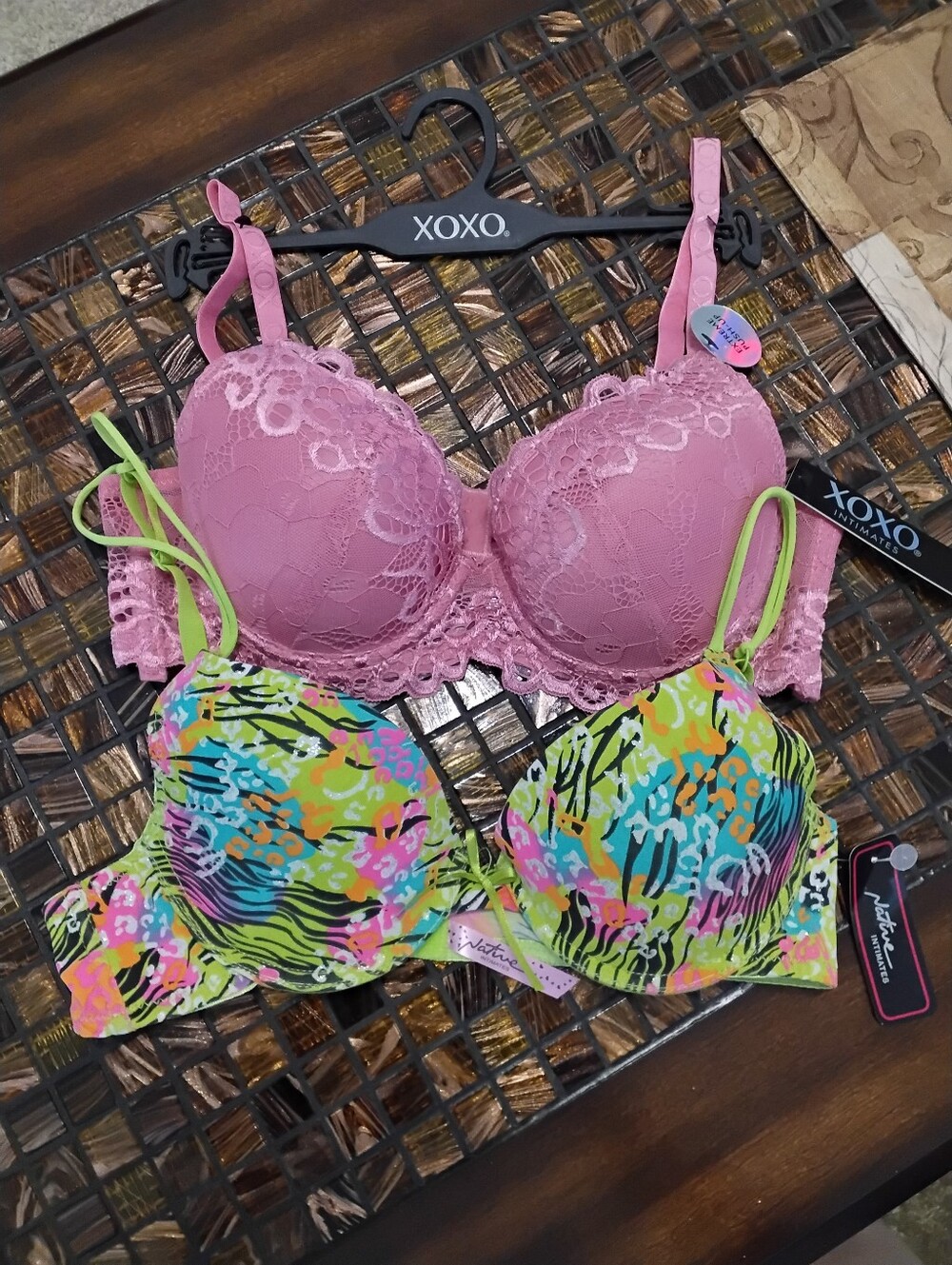 Set Of 2 Demi Push Up Bras NWT Size 34B